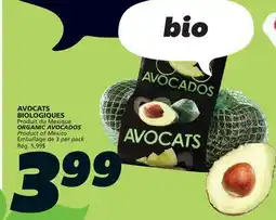 IGA ORGANIC AVOCADOS offer