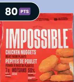 IGA IMPOSSIBLE FROZEN PLANT-BASED ITALIAN MEATBALLS OR CHICKEN NUGGETS offer