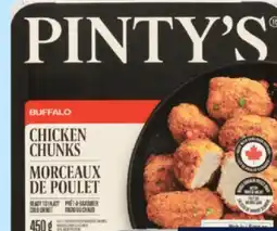 IGA PINTY'S FRESH CHICKEN BREAST STRIPS OR CHUNKS offer