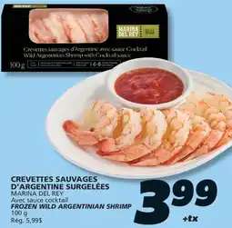 IGA FROZEN WILD ARGENTINIAN SHRIMP offer