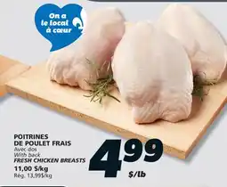 IGA FRESH CHICKEN BREASTS offer