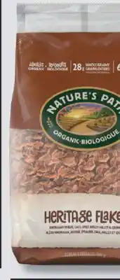 IGA NATURE'S PATH QI'A ORGANIC CEREAL OR GRANOLA offer