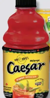 IGA CAESAR MIX, ICED TEA OR FRUIT JUICE offer