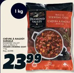 IGA DIAMOND VALLEY FROZEN STEWING GOAT offer