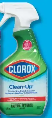 IGA CLOROX CLEAN-UP CLEANER offer