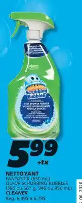 IGA SCRUBBING BUBBLES CLEANER offer