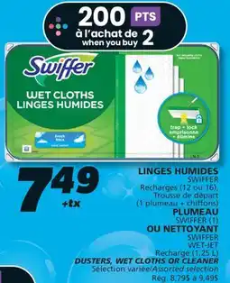 IGA SWIFFER WET-JET offer