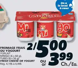 IGA FRESH CHEESE OR YOGURT YOPLAIT offer
