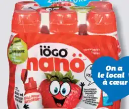 IGA IÖGO NANÖ DRINKABLE YOGURT offer