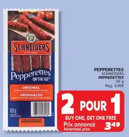 IGA SCHNEIDERS PEPPERETTES offer