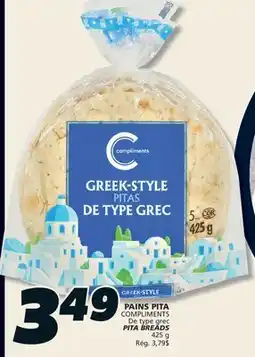 IGA COMPLIMENTS PITA BREADS offer