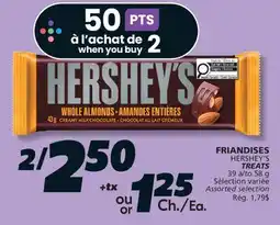 IGA HERSHEY'S TREATS offer