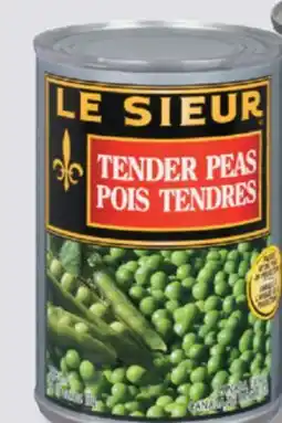 IGA LE SIEUR VEGETABLES ORTENDER PEAS offer