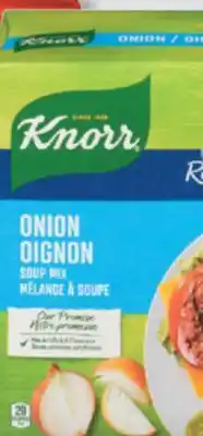 IGA KNORR SOUP OR SOUP MIX offer