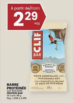 Rachelle-Bery Grocery CLIF BUILDERS PROTEIN BAR offer