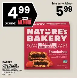 Rachelle-Bery Grocery NATURE'S BAKERY BROWNIE OR FIG BARS offer