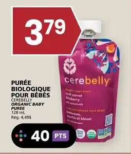 Rachelle-Bery Grocery CEREBELLY ORGANIC BABY PUREE offer
