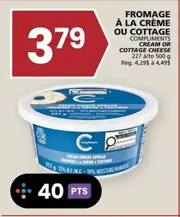 Rachelle-Bery Grocery COMPLIMENTS CREAM OR COTTAGE CHEESE offer