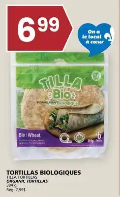 Rachelle-Bery Grocery TILLA TORTILLAS ORGANIC TORTILLAS offer