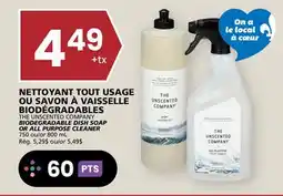 Rachelle-Bery Grocery THE UNSCENTED COMPANY BIODEGRADABLE DISH SOAP OR ALL PURPOSE CLEANER offer