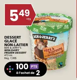 Rachelle-Bery Grocery BEN & JERRY'S NON-DAIRY FROZEN DESSERT offer