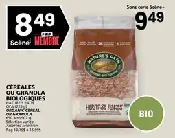 Rachelle-Bery Grocery NATURE'S PATH ORGANIC CEREAL OR GRANOLA offer