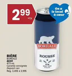 Rachelle-Bery Grocery BORÉALE BEER offer