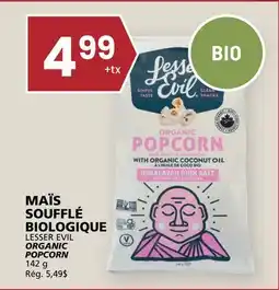 Rachelle-Bery Grocery LESSER EVIL ORGANIC POPCORN offer