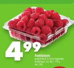 Marche Ami framboises offer