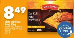 Marche Ami pâtés impériaux WongWing offer