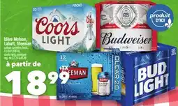 Marche Ami bière Molson, Labatt, Sleeman offer
