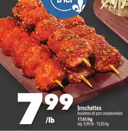 Marche Ami brochettes offer