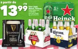Marche Ami bière Labatt, Molson, Sleeman offer