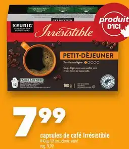 Marche Ami capsules de café Irrésistible offer