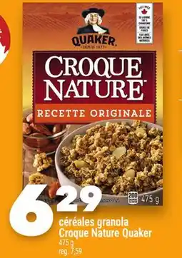 Marche Ami céréales granola CroqueNature Quaker offer