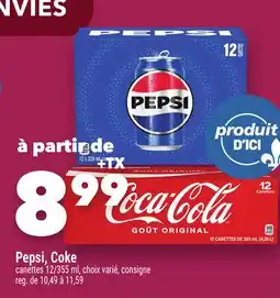 Marche Ami Pepsi, Coke offer