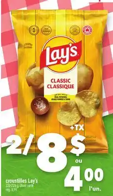 Marche Ami croustilles Lay's offer