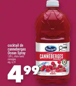 Marche Ami cocktail de canneberges Ocean Spray offer