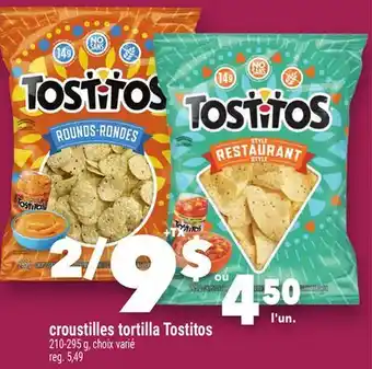 Marche Ami croustilles tortilla Tostitos offer