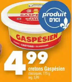 Marche Ami cretons Gaspésien offer