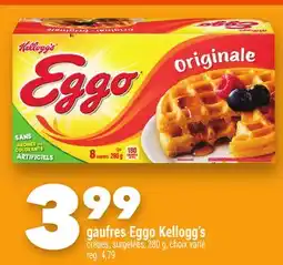 Marche Ami gaufres Eggo Kellogg's offer