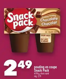 Marche Ami Snack Pack pudding en coupe offer
