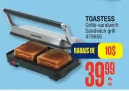 Jean Coutu TOASTESS Grille-sandwich offer