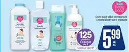 Jean Coutu Personnelle Selected baby care products offer