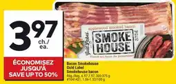 Giant Tiger Gold Label Smokehouse bacon offer