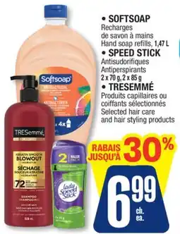 Jean Coutu SOFTSOAP, SPEED STICK, TRESEMMÉ offer