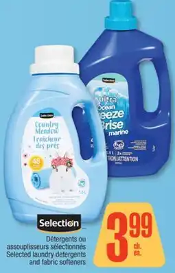 Jean Coutu Selection Selected laundry detergents and fabric softeners offer