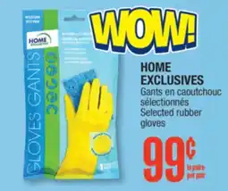 Jean Coutu HOME EXCLUSIVES Selected rubber gloves offer