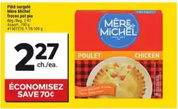 Giant Tiger Pâté surgelé Mère Michel offer