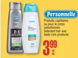 Jean Coutu PERSONNELLE Selected hair and body care products offer